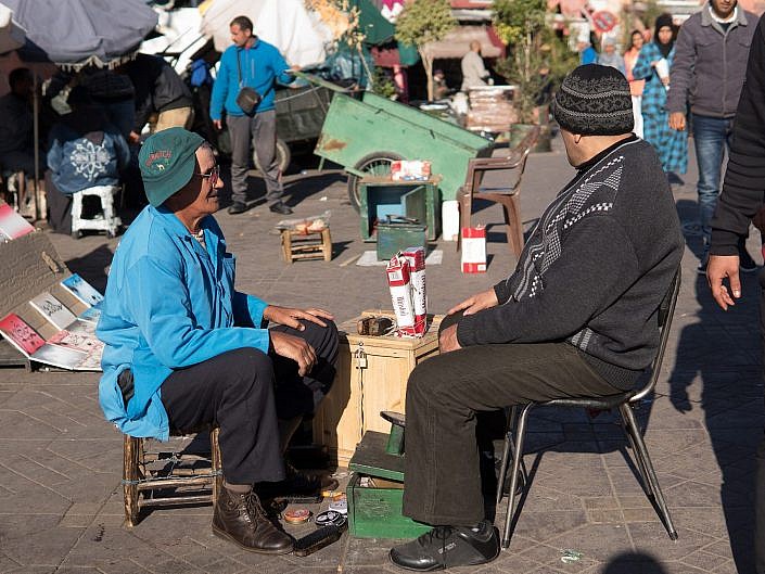 Bahamian photographer Farreno Ferguson photographs some of the day to day like of the city of Marrakech, Morocco.