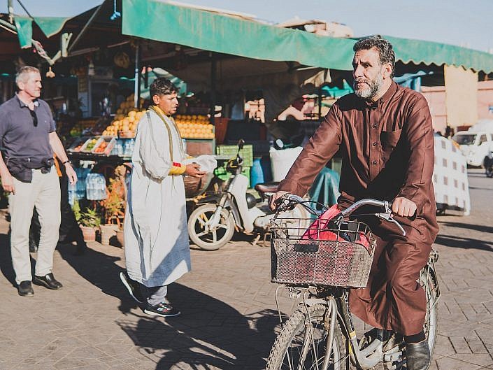 Bahamian photographer Farreno Ferguson photographs some of the day to day like of the city of Marrakech, Morocco.