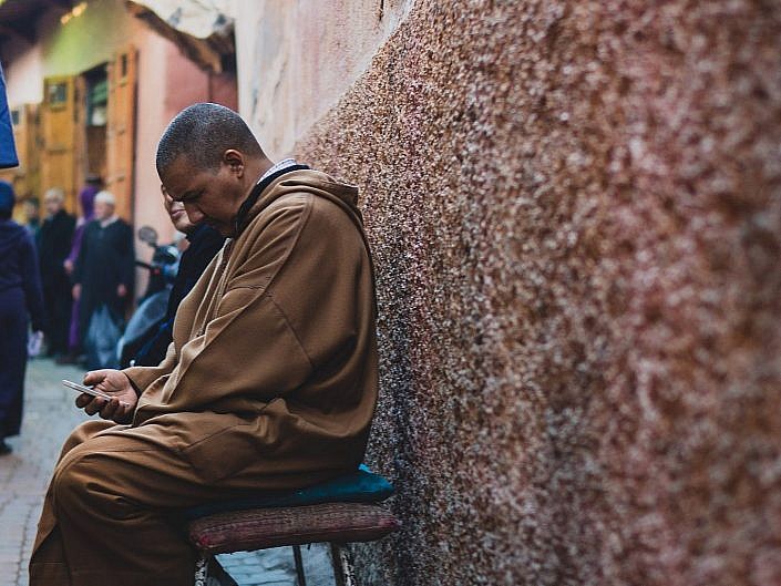 Bahamian photographer Farreno Ferguson photographs some of the day to day like of the city of Marrakech, Morocco.